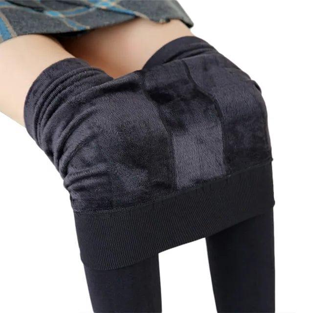 Colverro™ Fleece-Lined High-Waist Leggings for Cozy Winter Days