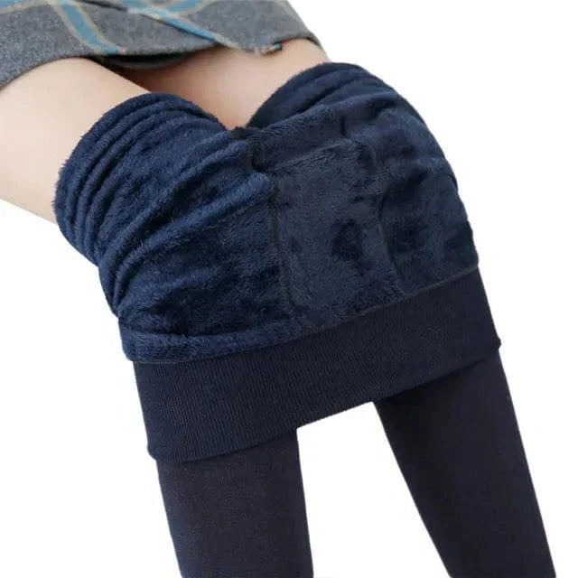 Colverro™ Fleece-Lined High-Waist Leggings for Cozy Winter Days