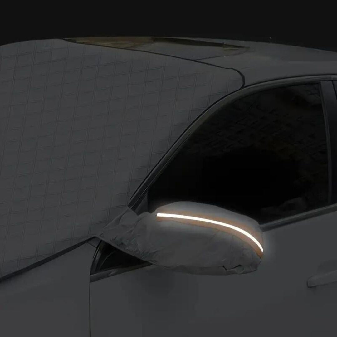 Colverro™ Magnetic Winter Windshield Cover – On and Off in Seconds