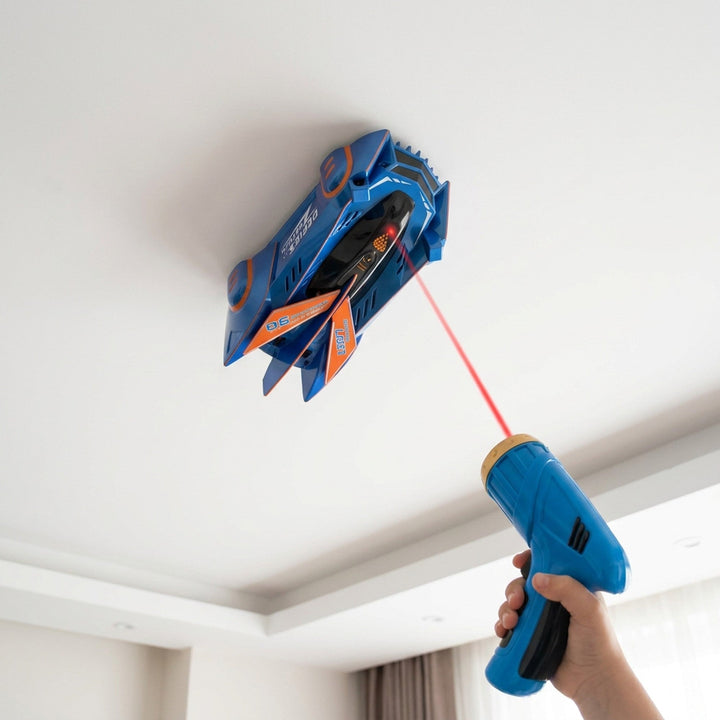 Colverro™ Wall Climbing RC Car with Laser Pointer and USB Charging