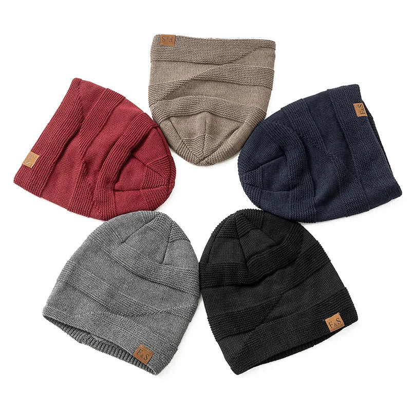 Colverro™ Soft Knit Winter Beanie with Warm Fleece Lining