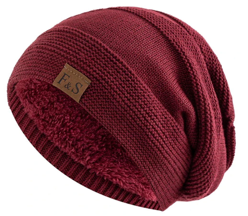 Colverro™ Soft Knit Winter Beanie with Warm Fleece Lining