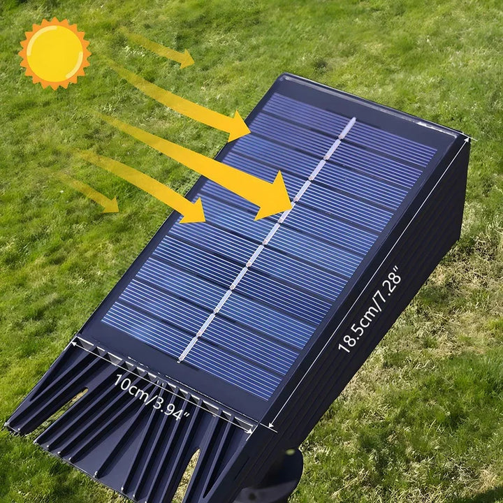 Colverro™ Solar LED Landscape Spotlight with Zoom Lens and RGB Color