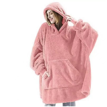 Colverro™ Oversized Blanket Hoodie in Thick Double-Sided Fleece