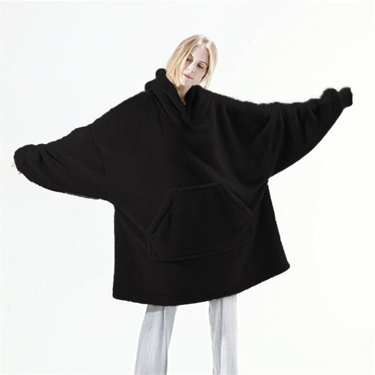 Colverro™ Oversized Blanket Hoodie in Thick Double-Sided Fleece