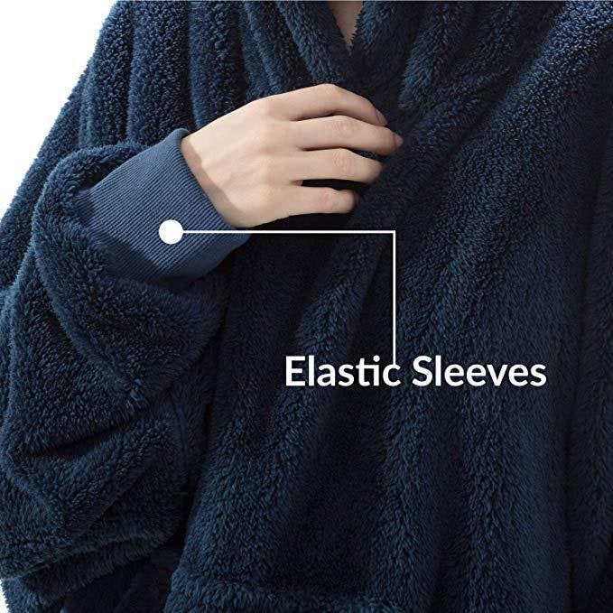 Colverro™ Oversized Blanket Hoodie in Thick Double-Sided Fleece