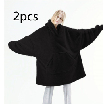 Colverro™ Oversized Blanket Hoodie in Thick Double-Sided Fleece