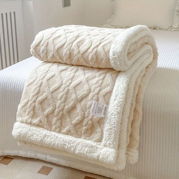 Colverro™ Soft Comfort Blanket for Bed, Couch and Wrapping Up